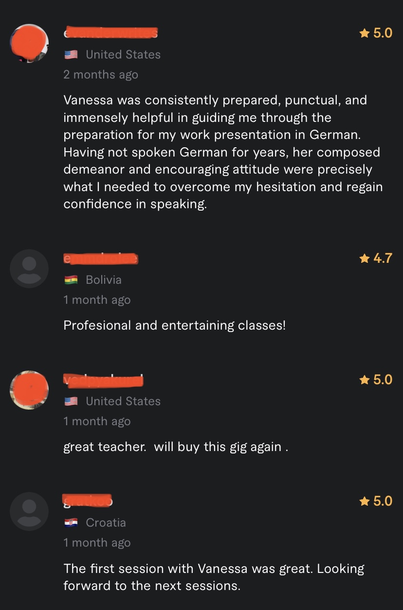 Student testimonial