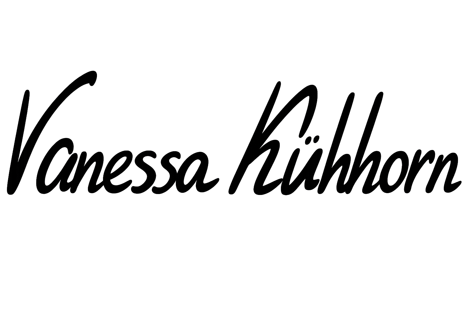 Vanessa Kühlhorn signature